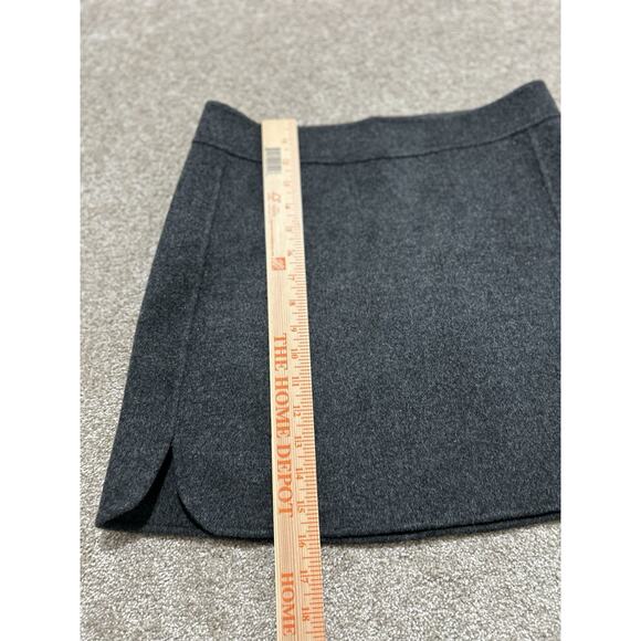 Sezane Sz 36 US 4 Tania Charcoal Gray Skirt - Picture 3 of 8
